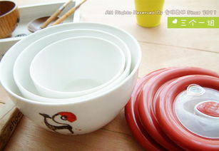 禮品裝微波爐保鮮密封碗三件套 廠家直銷，勁爆低價瘋搶中！